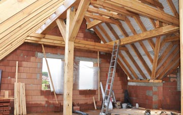 Sandling attic trusses